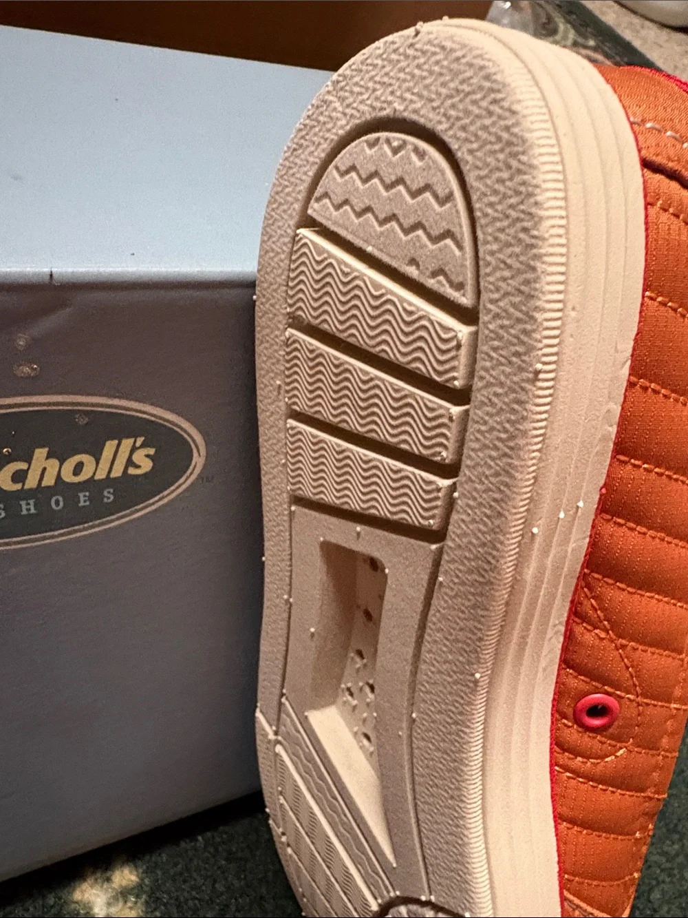 New Dr. Scholl’s Waverly Orange flats comfort shoes women’s